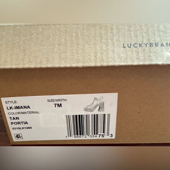 NWT Lucky Brand LK Imana Sandals - Picture 10 of 10
